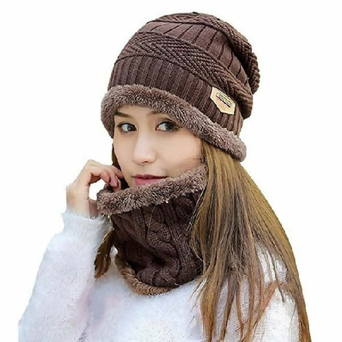 Men's & Women's Winter Beanie & Muffler
